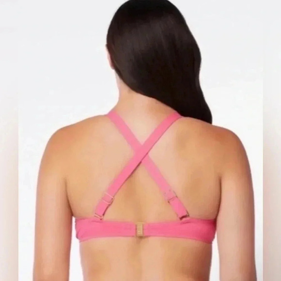 BLEU ROD BEATTIE KORE UNDERWIRE CROSS BACK BIKINI TOP AND BOTTOM - Picture 3 of 10